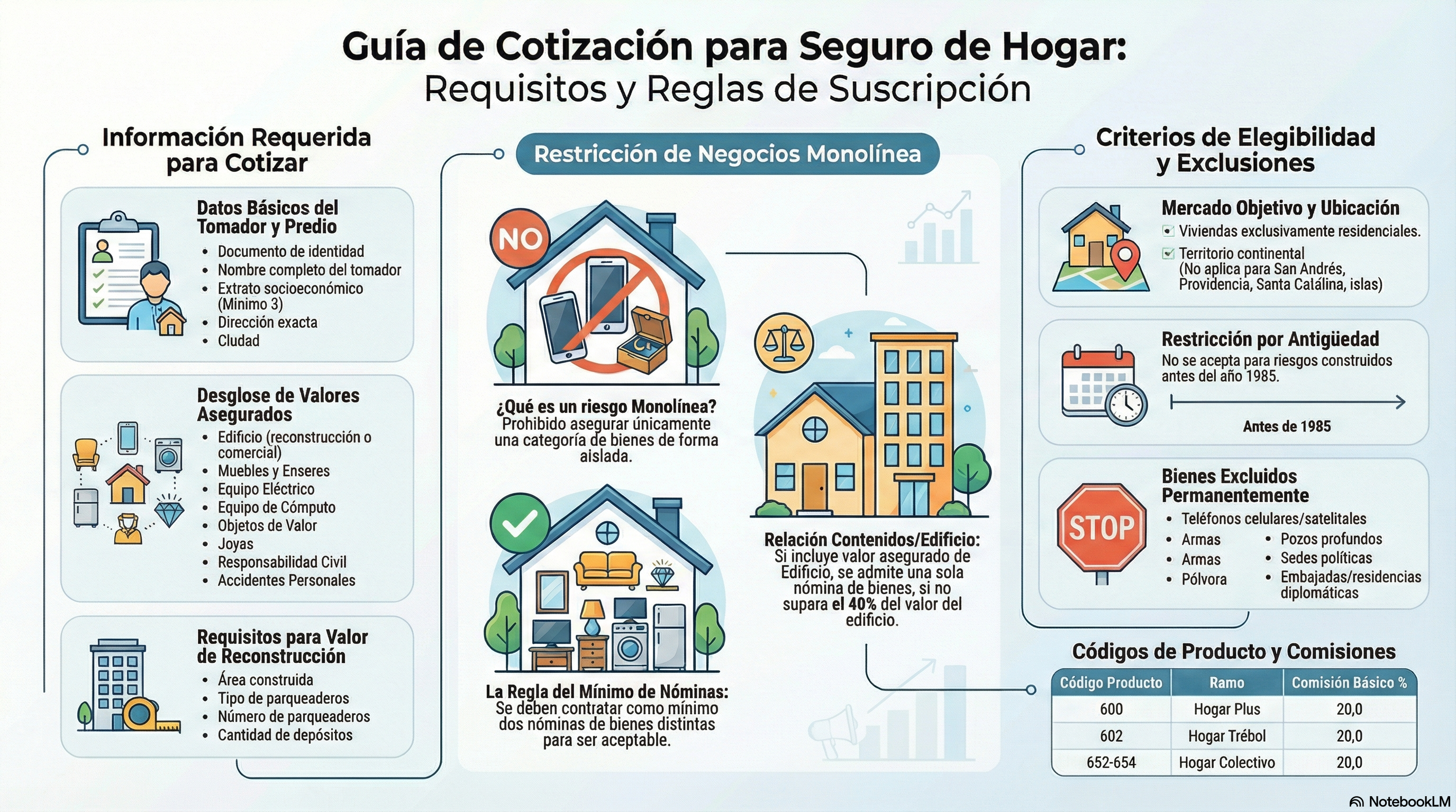 Checklist Cotización Hogar